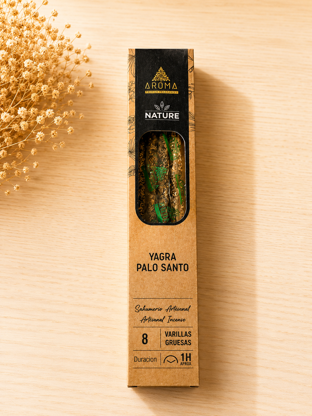 Incienso Artesanal Yagra & Palo Santo