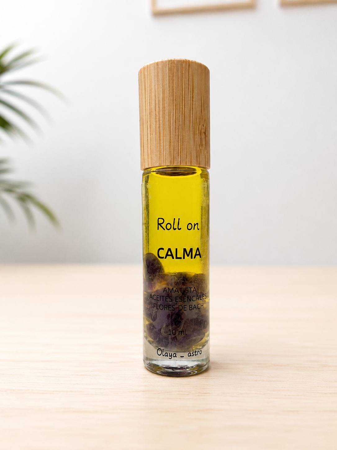 Roll On CALMA – Amatista, Aceites Esenciales y Flores de Bach - 10 ml