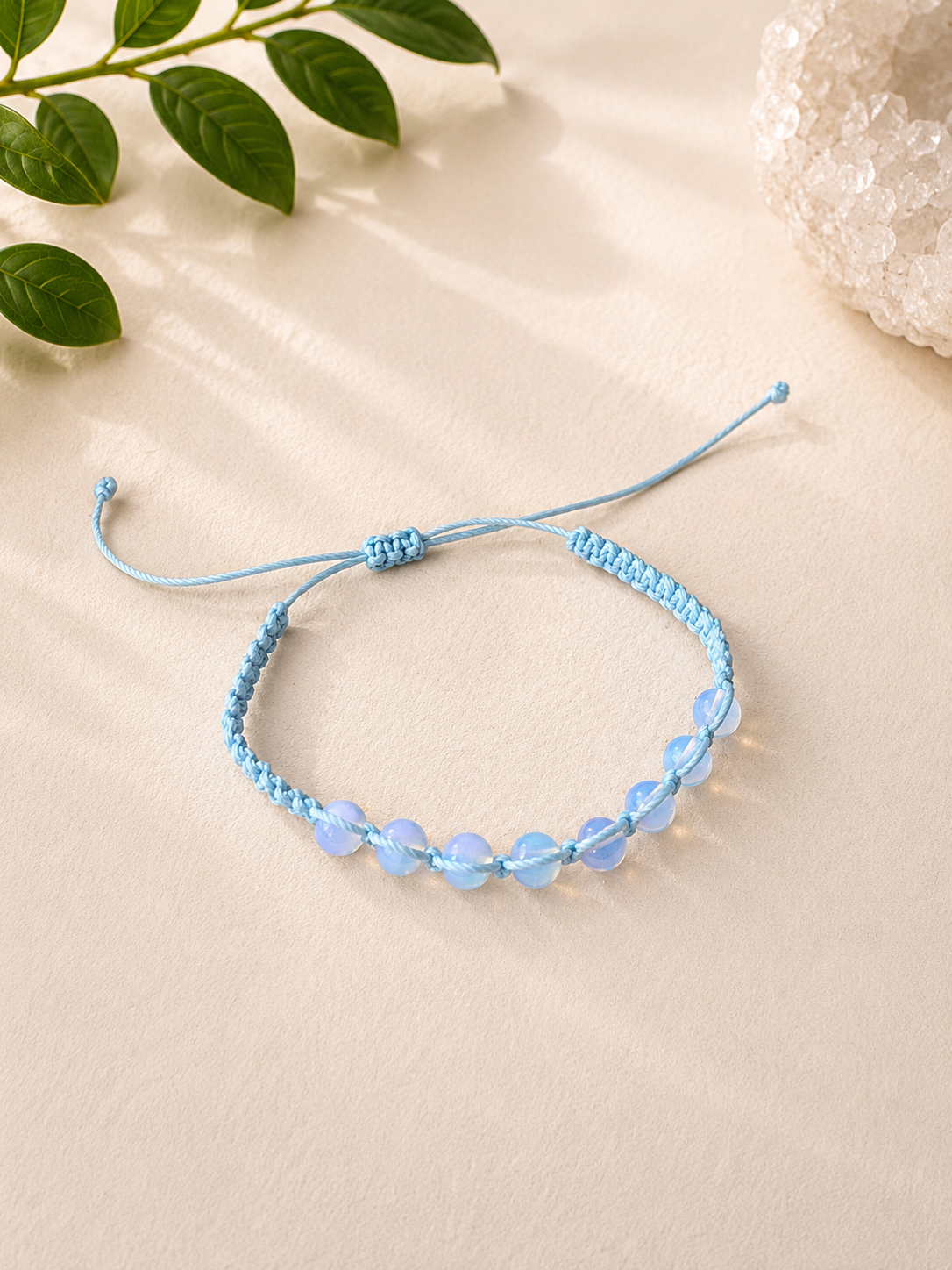 Pulsera de Hilo Encerado con Ópalo