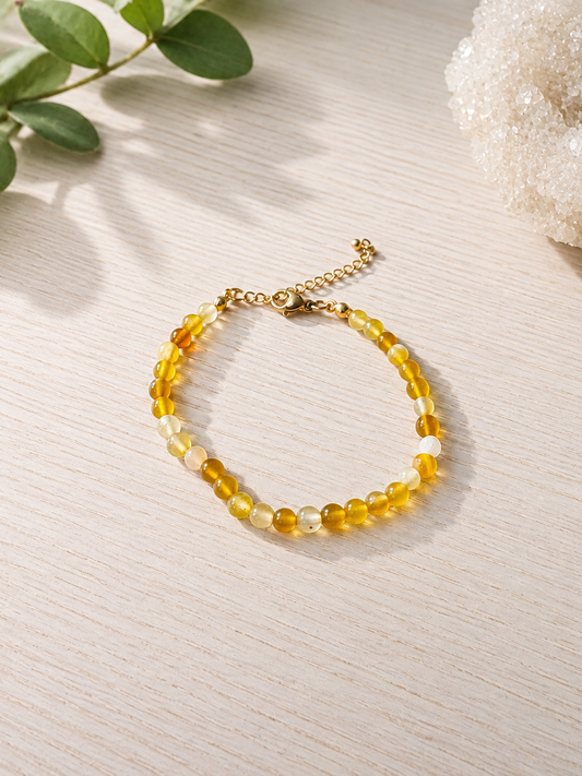 Pulsera de Ágata Amarilla