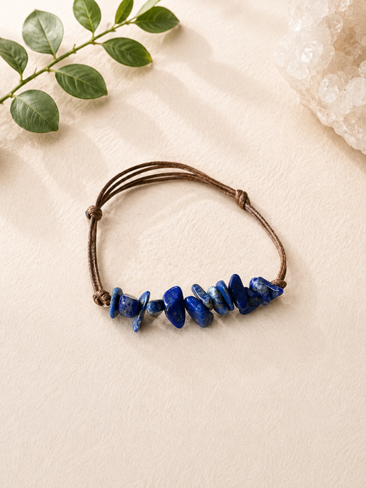 Pulsera Chip de Lapislázuli
