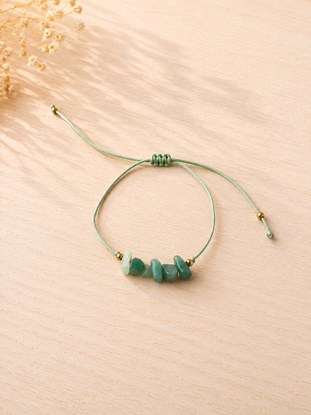 Pulsera de Hilo con Aventurina