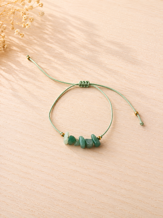 Pulsera de Hilo con Aventurina